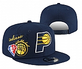 Pacers Team Logo Navy 75th Anniversary Adjustable Hat YD,baseball caps,new era cap wholesale,wholesale hats